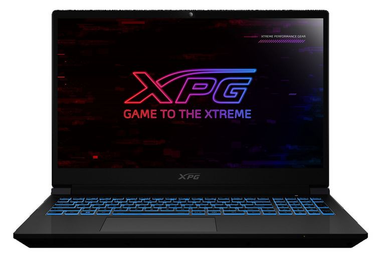 XPG Xenia 15G Core i7-14700HX · RTX 4070, Straight-on view