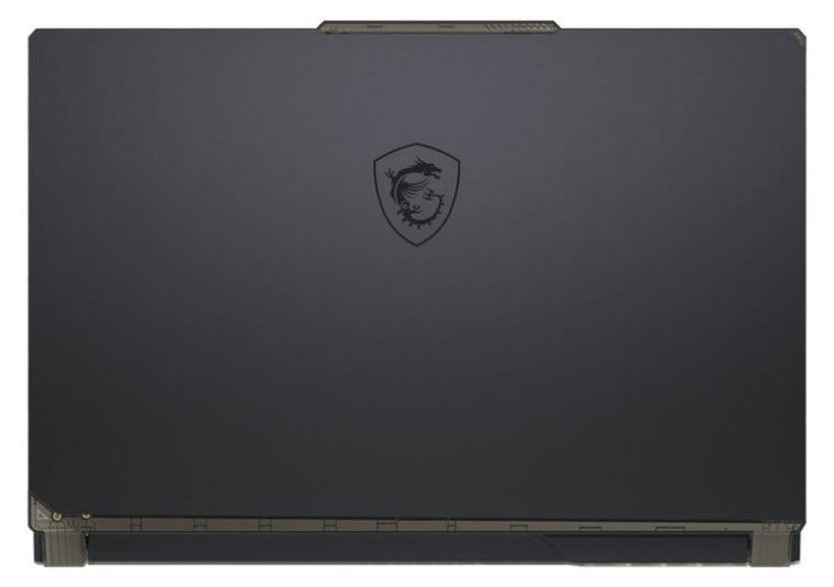 MSI Cyborg 15 A12VF-272US, Closed-lid view