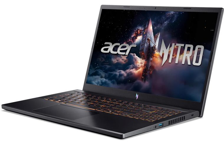 Acer Nitro V 15 ANV15-52-57BB, Front-left three-quarter view